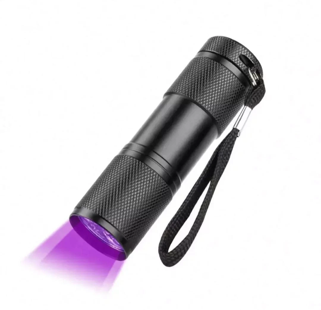 9 LED 395nm UV Flashlight – Portable Black Light Torch - Image 4