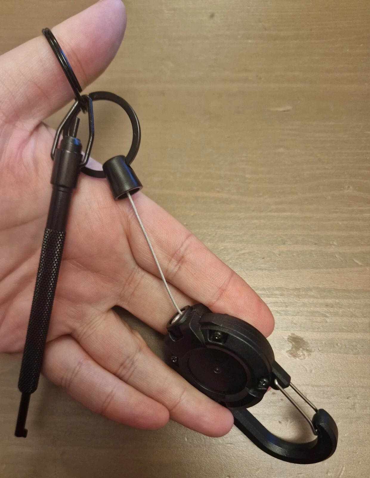 Upgraded Handcuff Key with Steel Cable Lanyard - Image 3